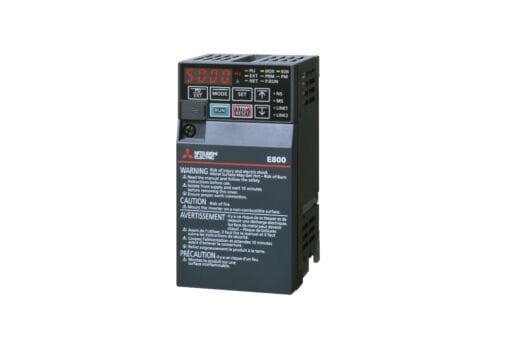 FR-E820S-0008EPA-60 Inverter; Pn:0,1kW; 1x200-240V; In max: 0,8A; (0,1kW;0,8A); EtherNET/IP; IP20