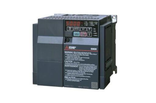 FR-E820S-0110EPA-60 Inverter; Pn:2,2kW; 1x200-240V; In max: 11A; (2,2kW;11A); EtherNET/IP; IP20