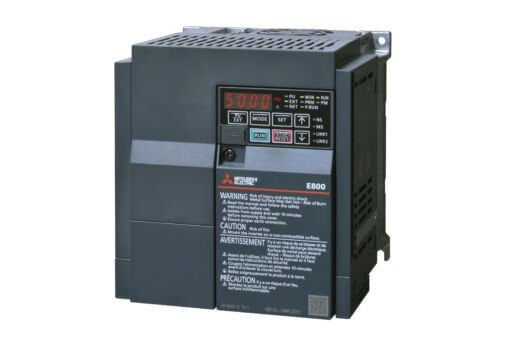 FR-E840-0095EPB-60 Inverter; Pn:3,7-5,5kW;3x380-480V;In max:11,1A;(3,7kW;9,5A);PROFINET;IP20