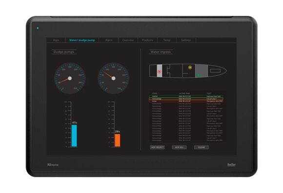 X2 marine 15 SC 15'' HMI with iX runtime