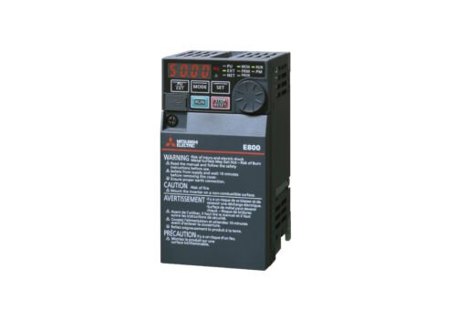 FR-E820S-0015-4-60 Inverter; Pn:0,2kW; 1x200-240V; In max: 1,5A; (0,2kW;1,5A); RS-485; IP20