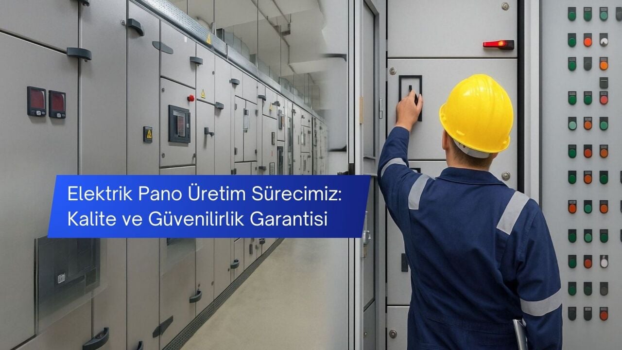 Elektrik Pano Üretim Sürecimiz: Kalite ve Güvenilirlik Garantisi
