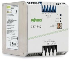 787-742 3 faz Giriş AC 325V .575V 24 VDC/ 20 A, paralelleme, DC ok sinyali