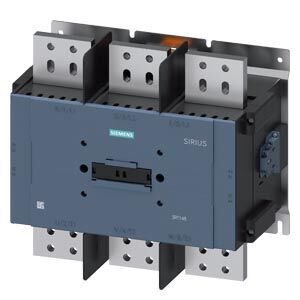SIRIUS 3 KUTUPLU GÜÇ KONTAKTÖRLERİ; (ENDÜKTİF OLMAYAN YÜKLER İÇİN) AC-1; BOY:S12; 2650A; 2NO + 2NC