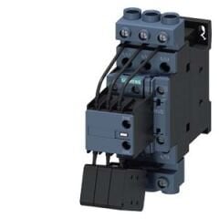 3RT2 SERİSİ KONDANSATÖR KONTAKTÖRÜ, 400 V AC, 11..33kVAR, 1NO+2NC, BOY S0