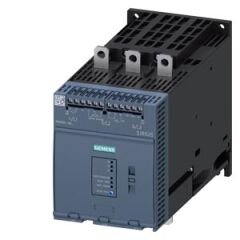 SIRIUS yumuşak yol verici 200-480 V 143 A, 75kW/400 V, 110-250 V AC vidalı bağlantı, analog çıkışlı