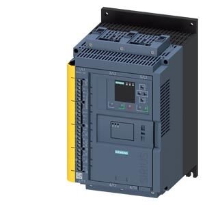 SIRIUS yumuşak yol verici 200-480 V 47 A, 22kW/400 V, 110-250 V AC vidalı bağlantı, ağır şartlara ve emniyetli çalışmaya uygun. SIL1 STO
