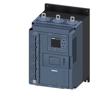 SIRIUS yumuşak yol verici 200-480 V 143 A, 75kW/400 V, 110-250 V AC vidalı bağlantı, ağır şartlara uygun