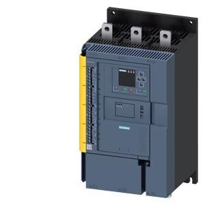 SIRIUS yumuşak yol verici 200-480 V 570 A, 315kW/400 V, 110-250 V AC vidalı bağlantı, ağır şartlara ve emniyetli çalışmaya uygun. SIL1 STO