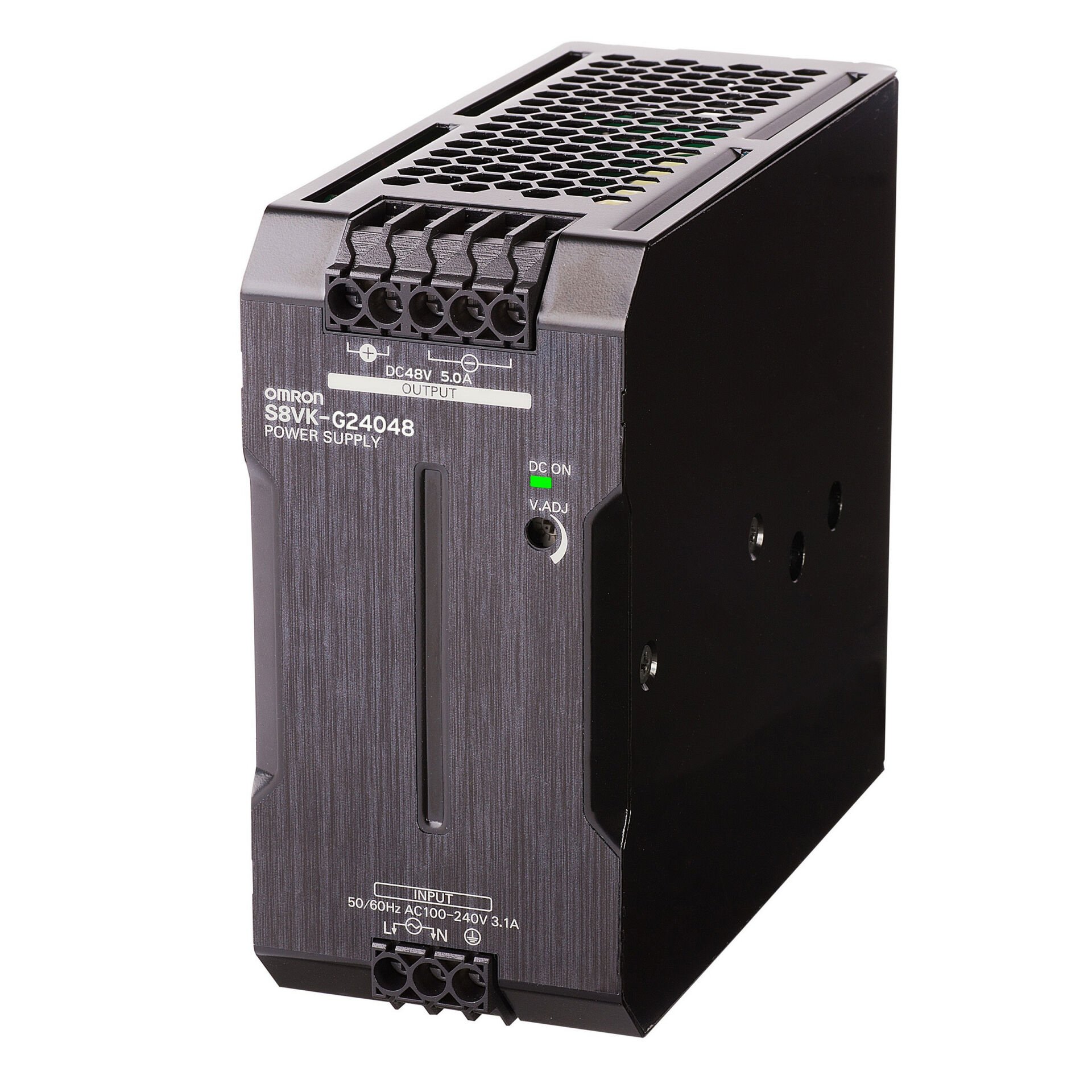 Kitap tipi güç kaynağı, PRO, 240 W, 48VDC, 5 A, DIN ray montaj
