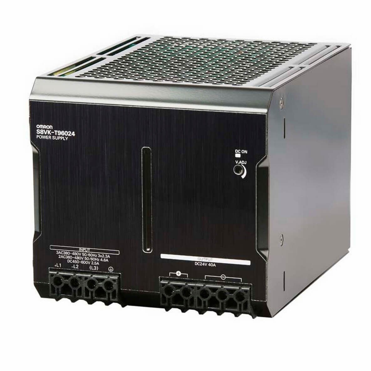 Coated version, Book type power supply, Pro, Three-phase, 960 W, 24VDC, 40A, DIN rail mounting