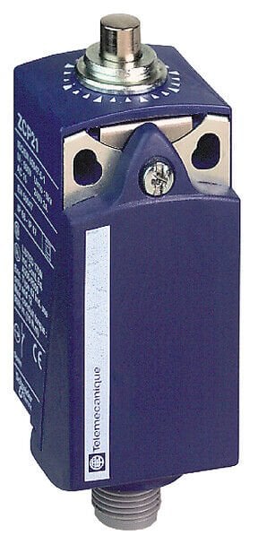 Limit switch, Limit switches XC Standard, XCKP, metal end plunger, 1NC+1 NO, snap, M12