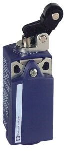 Limit switch, Limit switches XC Standard, XCKP, thermoplastic plastic roller lever plung. Ver, 1NC+1 NO, snap, M16