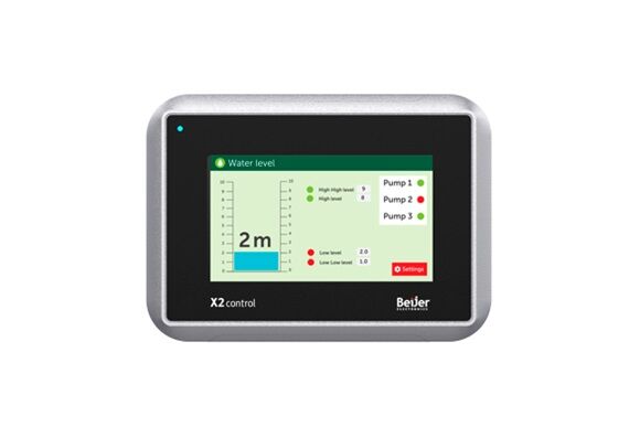X2 control 4 4'' HMI with iX runtime and CODESYS soft control