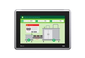 X2 control 12 12'' HMI with iX runtime and CODESYS soft control