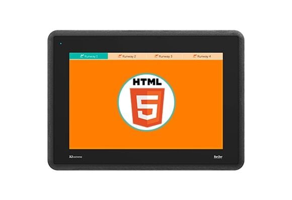 X2 extreme 12 HP web 12'' Rugged web client HMI