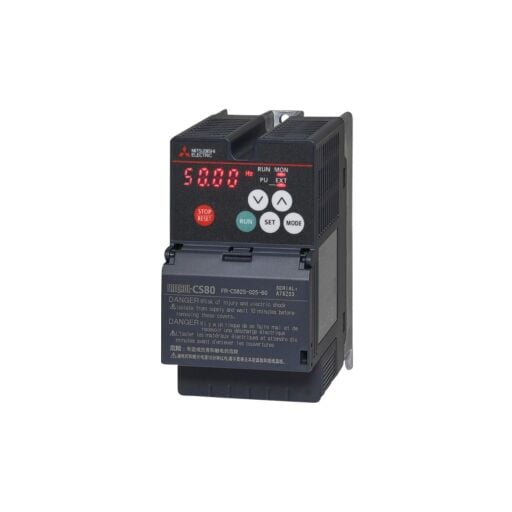 FR-CS82S-025-60 İnverter; Nominal Güç: 0,4kW; 1x200-240V; Nominal Akım: 2,5A; IP20