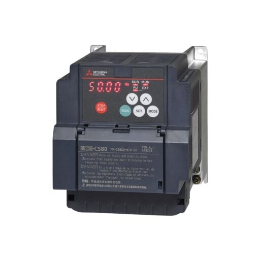 FR-CS82S-070-60 İnverter; Nominal Güç: 1,5kW; 1x200-240V; Nominal Akım:7A; IP20